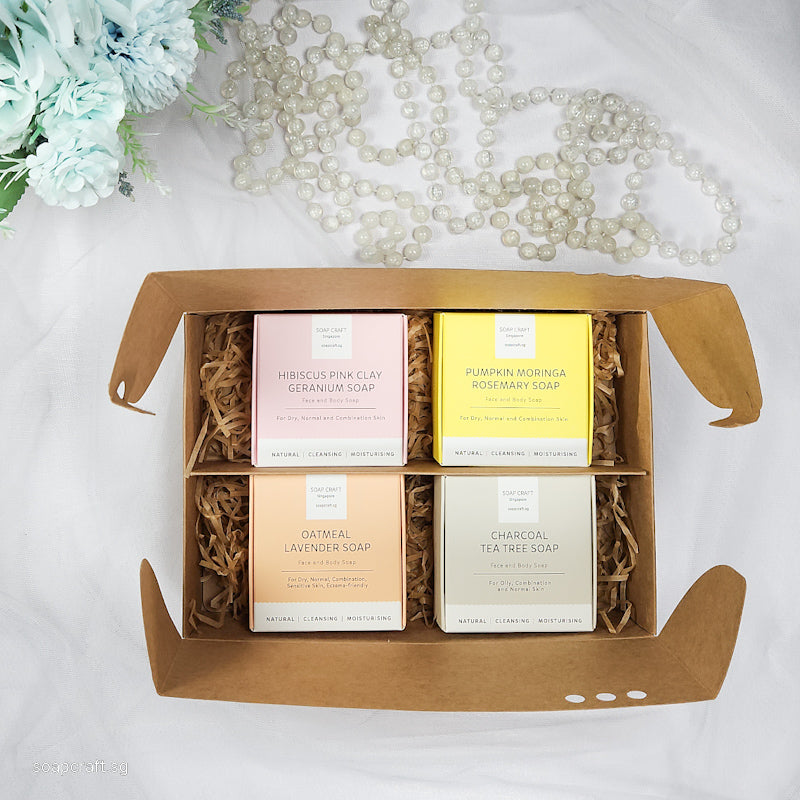 Classic Gift Set with 4 soaps