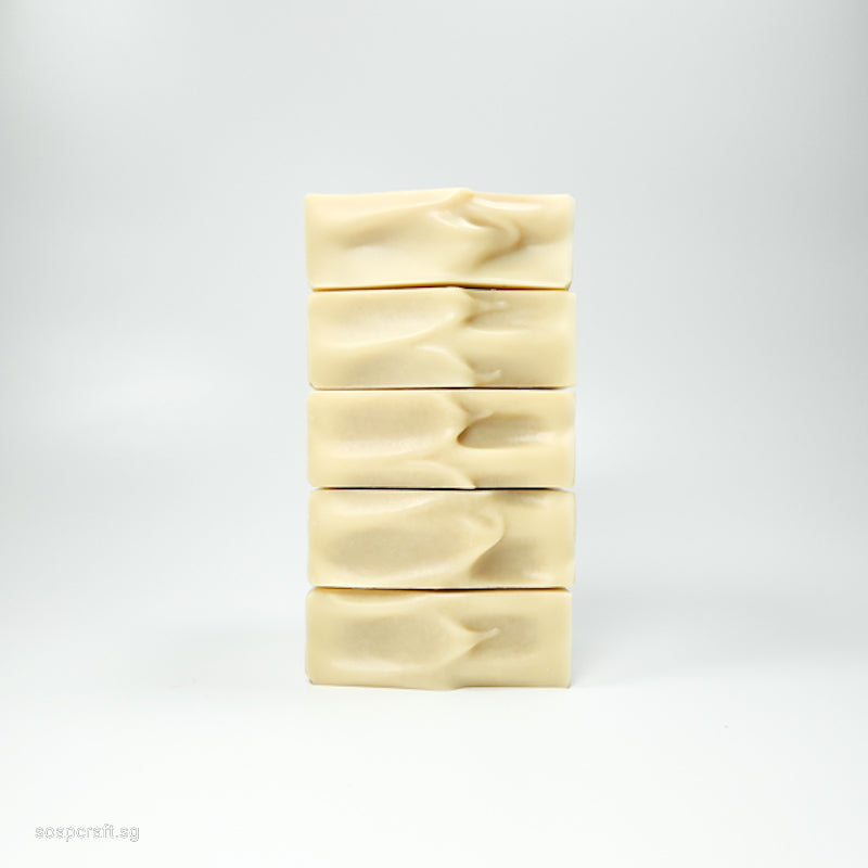 Oatmeal Milk Unscented Soap Stack